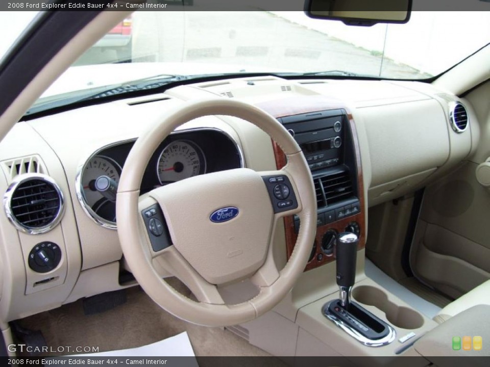 Camel Interior Prime Interior for the 2008 Ford Explorer Eddie Bauer 4x4 #39055404