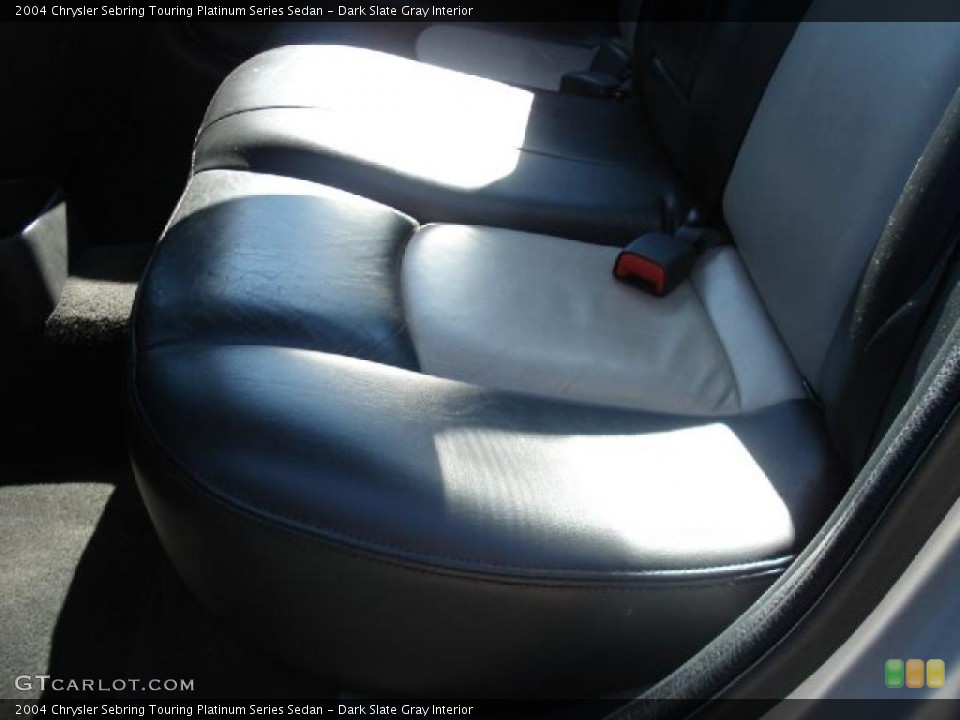 Dark Slate Gray Interior Photo for the 2004 Chrysler Sebring Touring Platinum Series Sedan #39055540
