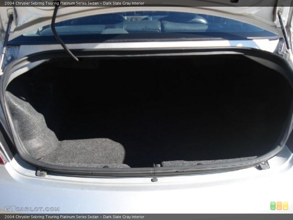 Dark Slate Gray Interior Trunk for the 2004 Chrysler Sebring Touring Platinum Series Sedan #39055552