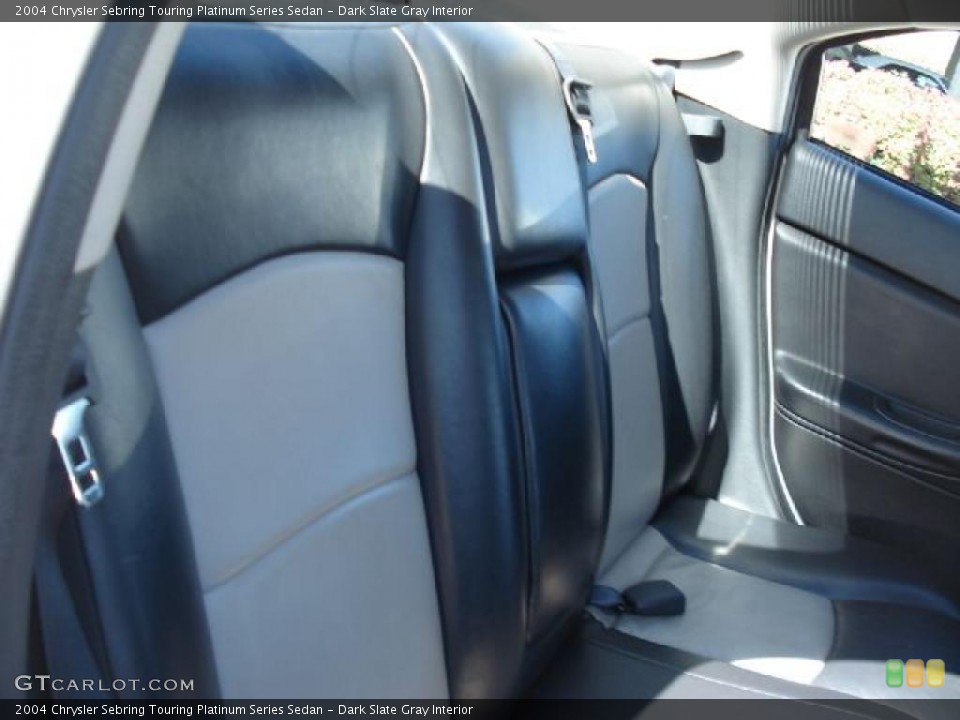 Dark Slate Gray Interior Photo for the 2004 Chrysler Sebring Touring Platinum Series Sedan #39055568