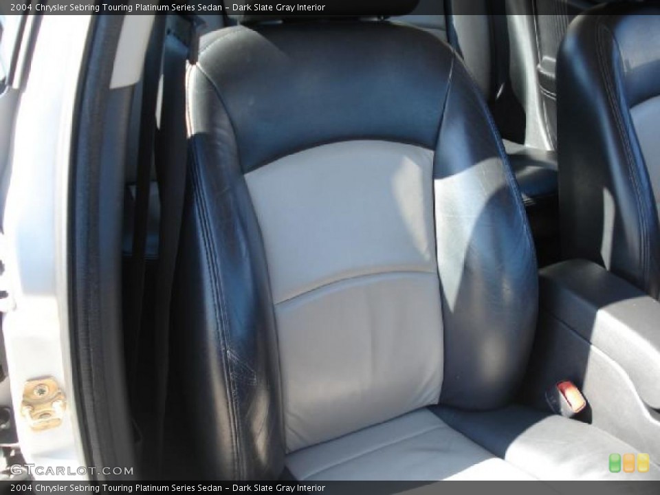 Dark Slate Gray Interior Photo for the 2004 Chrysler Sebring Touring Platinum Series Sedan #39055592