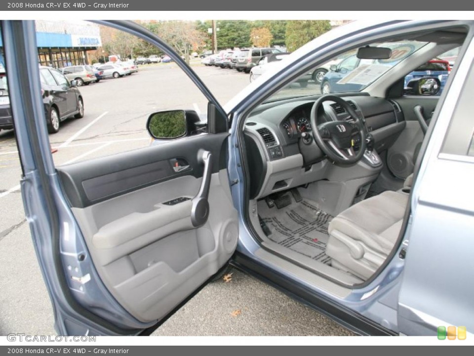 Gray Interior Photo for the 2008 Honda CR-V EX 4WD #39056052