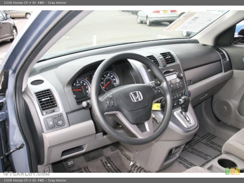 Gray Interior Prime Interior for the 2008 Honda CR-V EX 4WD #39056072