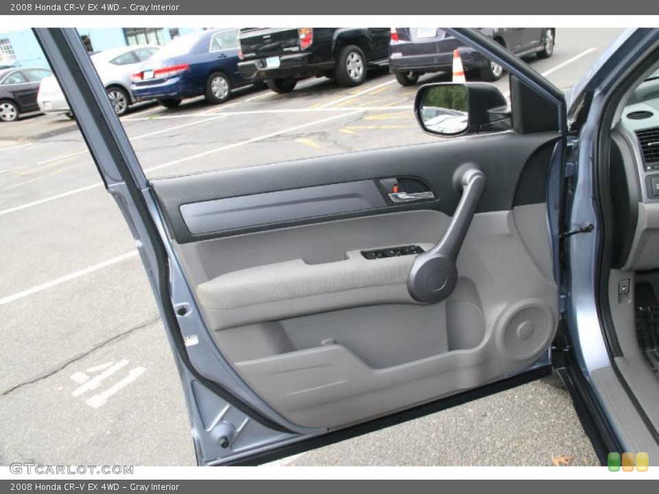 Gray Interior Door Panel for the 2008 Honda CR-V EX 4WD #39056100