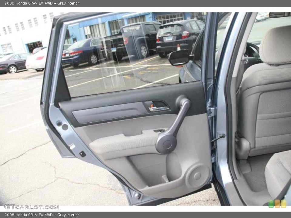Gray Interior Door Panel for the 2008 Honda CR-V EX 4WD #39056116