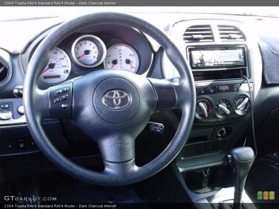 Dark Charcoal Interior Steering Wheel for the 2004 Toyota RAV4  #39056124
