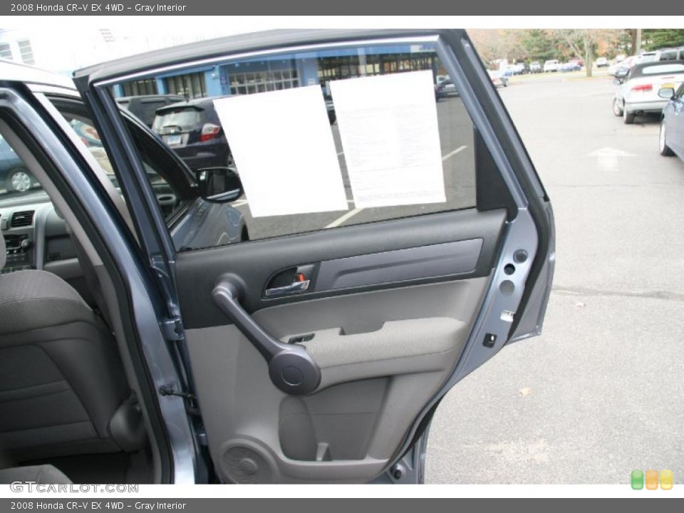 Gray Interior Door Panel for the 2008 Honda CR-V EX 4WD #39056132