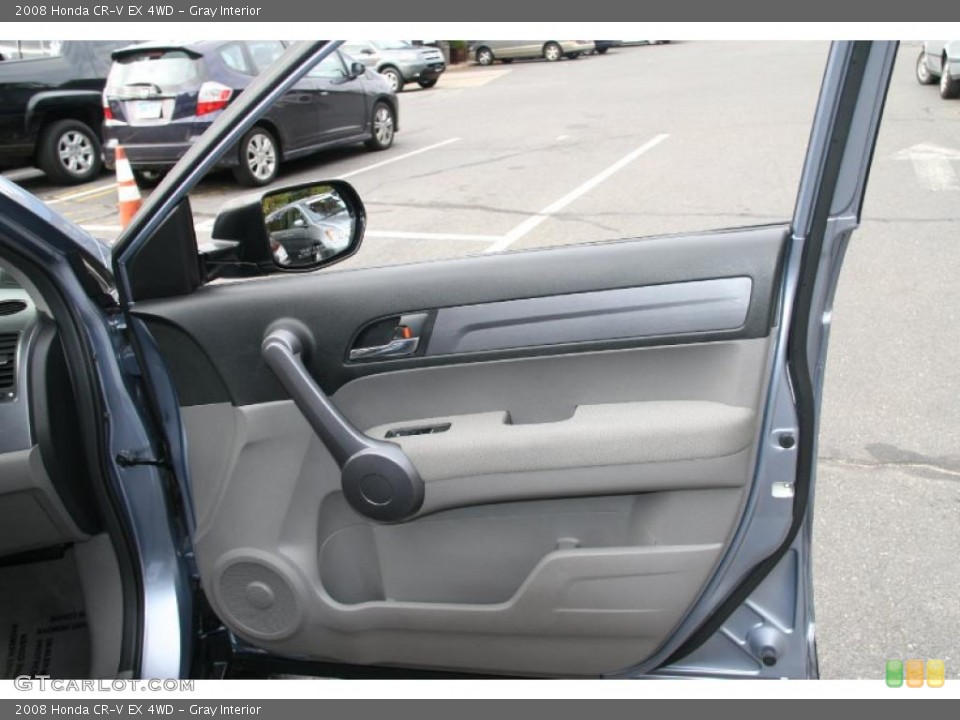 Gray Interior Door Panel for the 2008 Honda CR-V EX 4WD #39056152