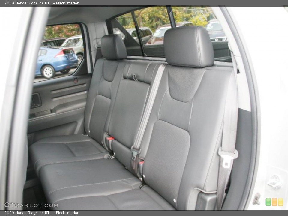 Black Interior Photo for the 2009 Honda Ridgeline RTL #39056948