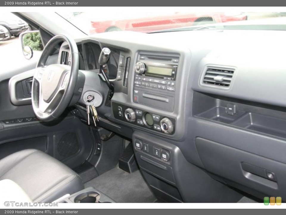 Black Interior Dashboard for the 2009 Honda Ridgeline RTL #39057048