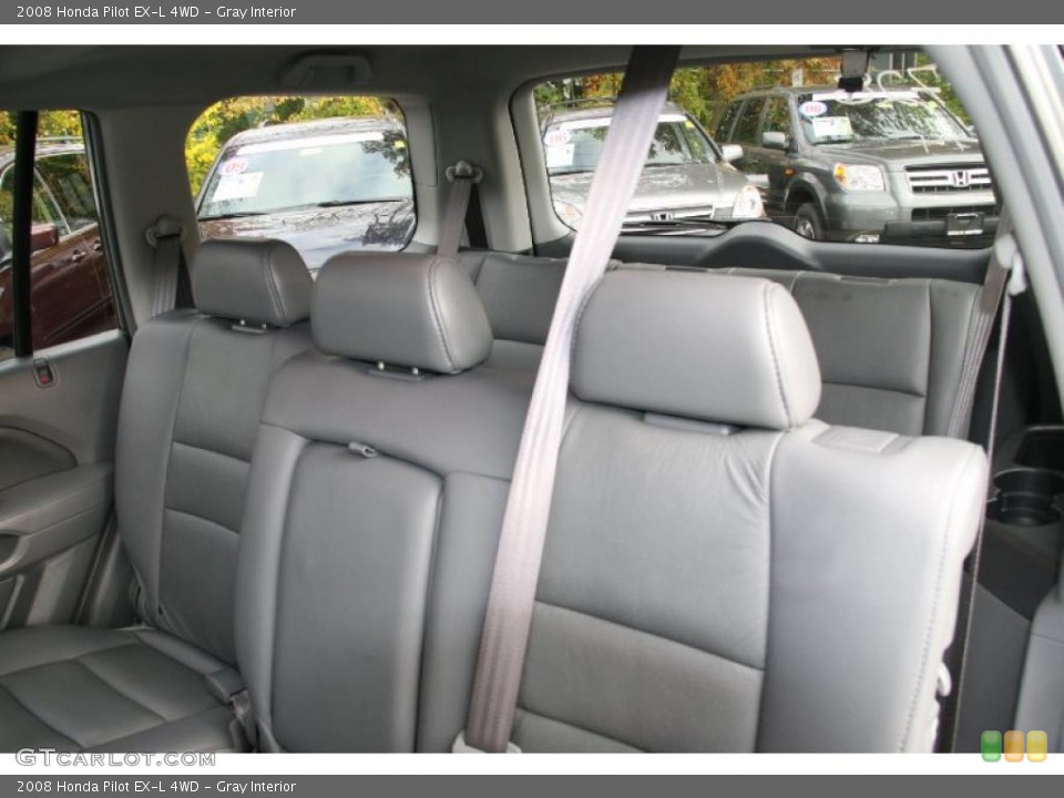 Gray Interior Photo for the 2008 Honda Pilot EX-L 4WD #39057380