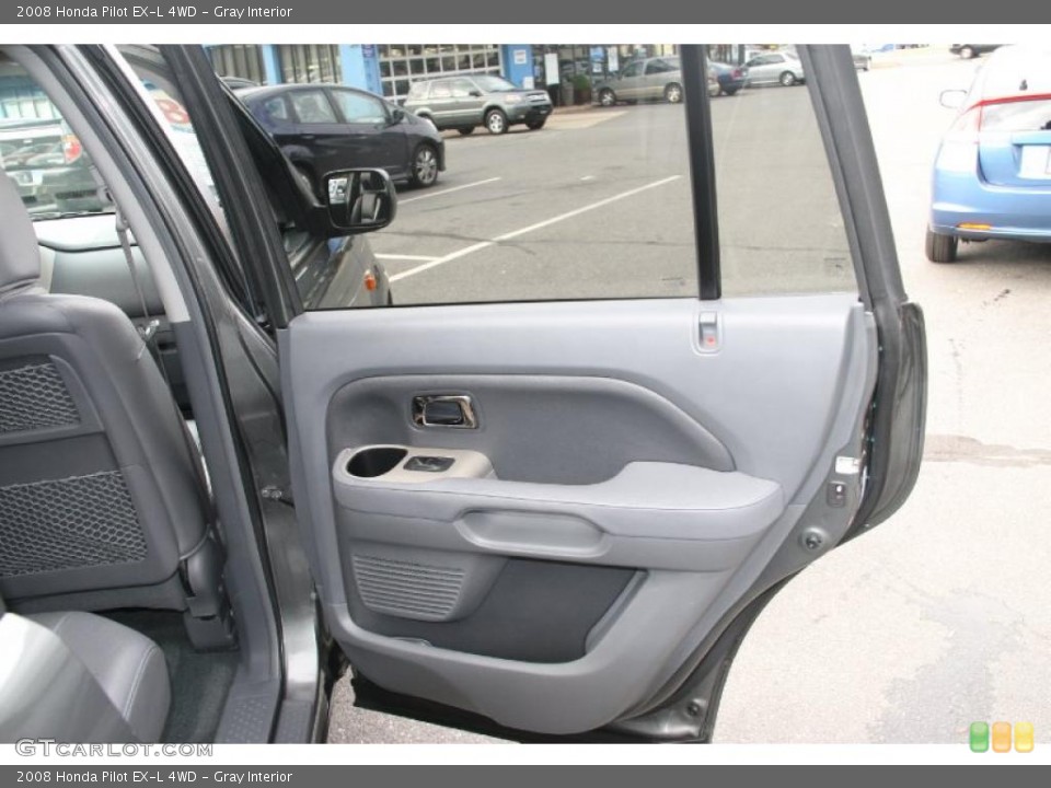 Gray Interior Door Panel for the 2008 Honda Pilot EX-L 4WD #39057428