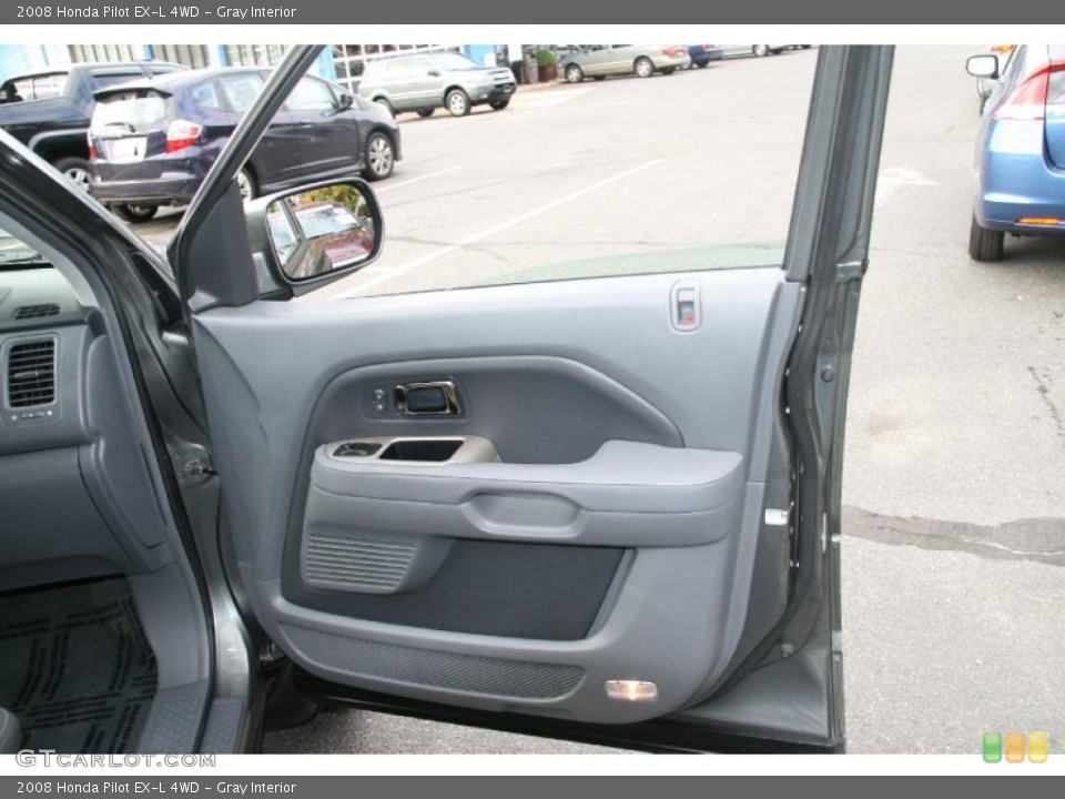 Gray Interior Door Panel for the 2008 Honda Pilot EX-L 4WD #39057444