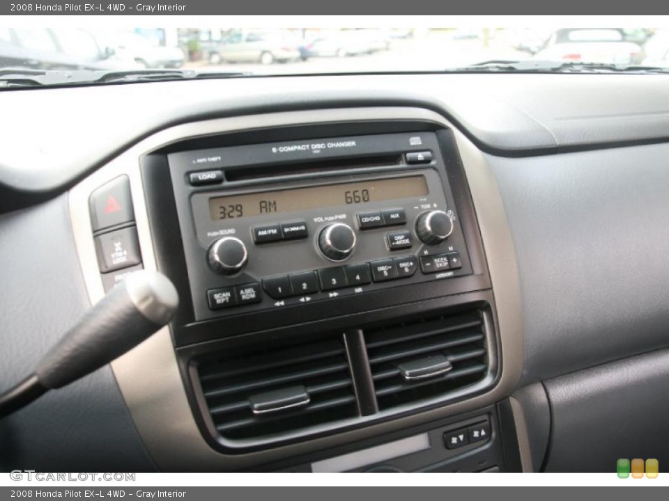 Gray Interior Controls for the 2008 Honda Pilot EX-L 4WD #39057540