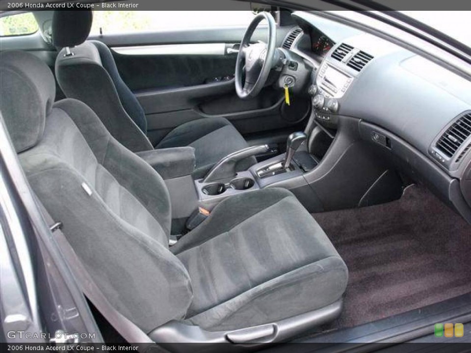 Black Interior Dashboard for the 2006 Honda Accord LX Coupe #39057640