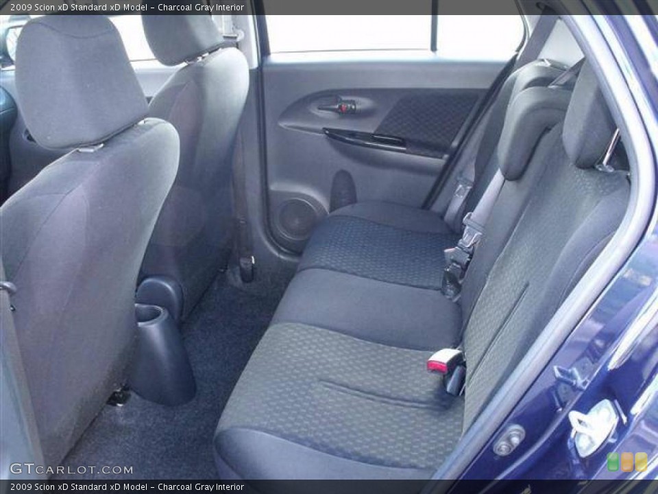 Charcoal Gray Interior Photo for the 2009 Scion xD  #39058340