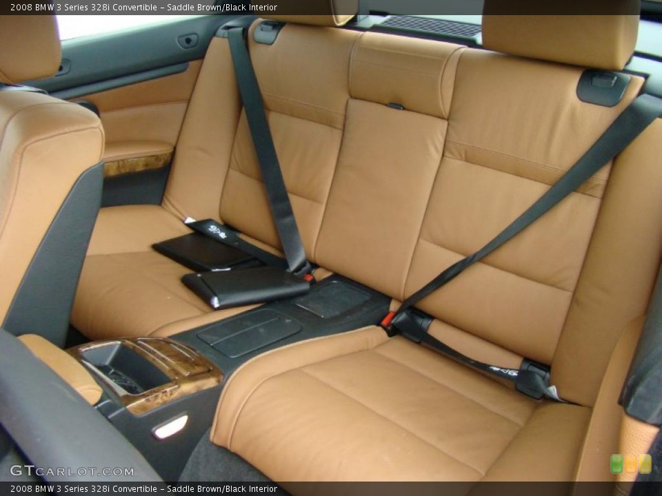 Saddle Brown/Black Interior Photo for the 2008 BMW 3 Series 328i Convertible #39058400