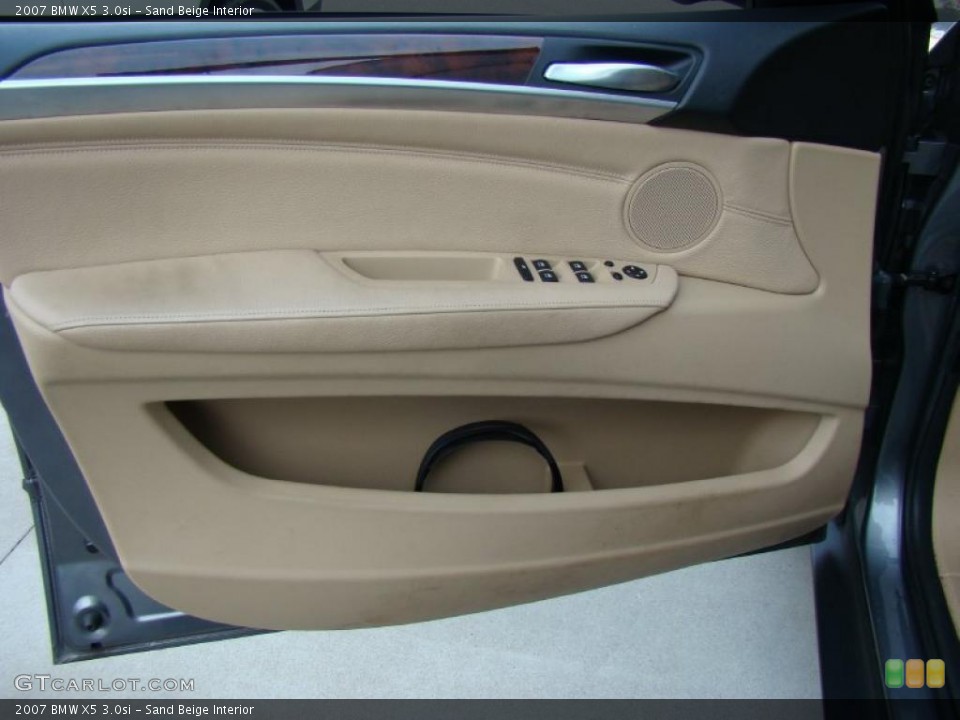 Sand Beige Interior Door Panel for the 2007 BMW X5 3.0si #39058524