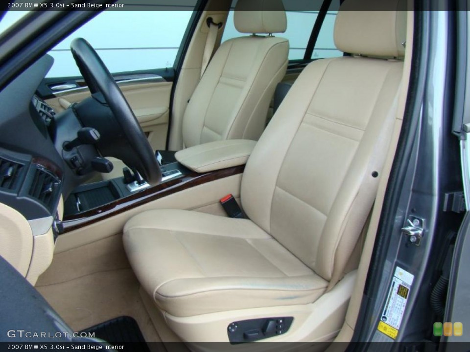 Sand Beige Interior Photo for the 2007 BMW X5 3.0si #39058540