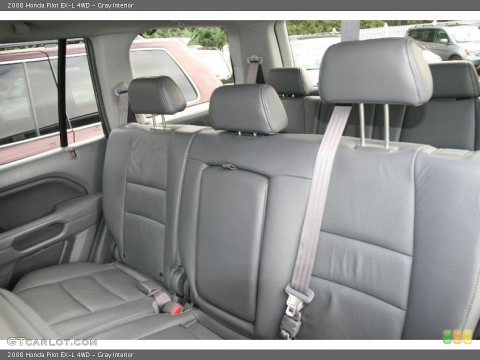 Gray Interior Photo for the 2008 Honda Pilot EX-L 4WD #39058684