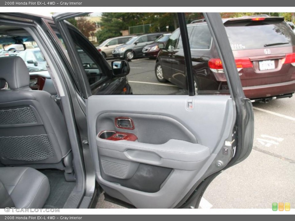 Gray Interior Door Panel for the 2008 Honda Pilot EX-L 4WD #39058708