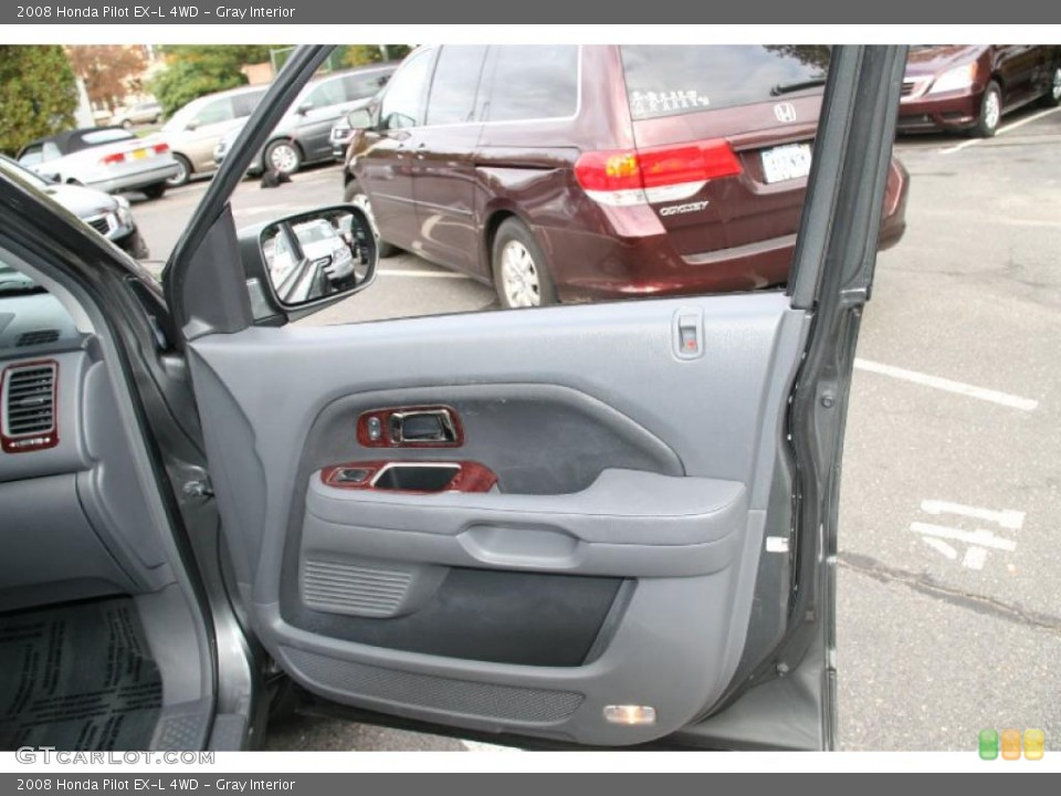 Gray Interior Door Panel for the 2008 Honda Pilot EX-L 4WD #39058716