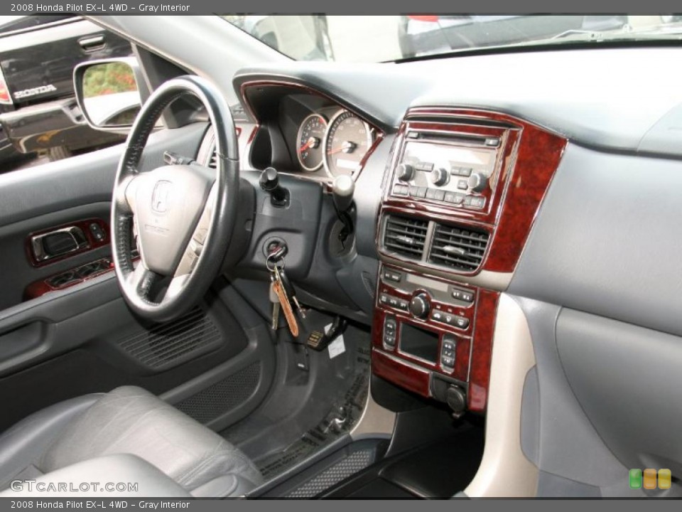 Gray Interior Dashboard for the 2008 Honda Pilot EX-L 4WD #39058724