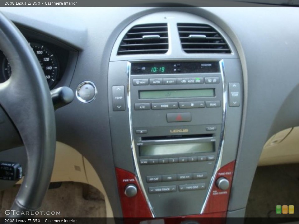 Cashmere Interior Controls for the 2008 Lexus ES 350 #39058868