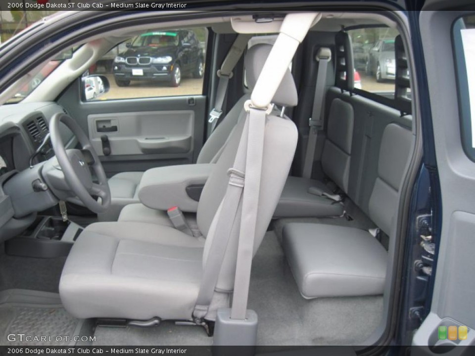 Medium Slate Gray Interior Photo for the 2006 Dodge Dakota ST Club Cab #39060835