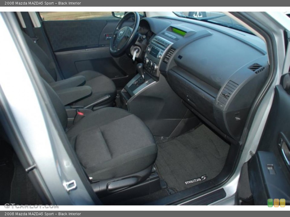 Black Interior Photo for the 2008 Mazda MAZDA5 Sport #39061431