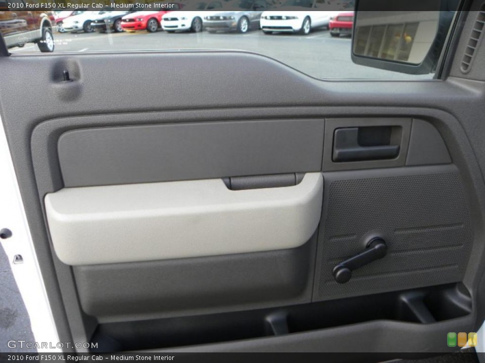 Medium Stone Interior Door Panel for the 2010 Ford F150 XL Regular Cab #39061447