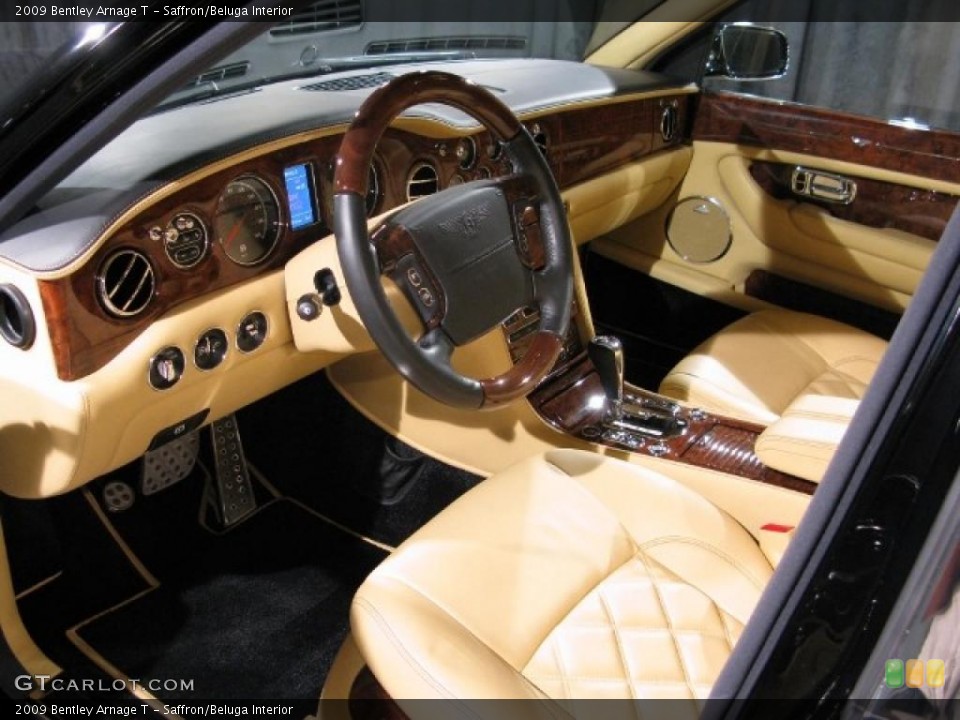 Saffron/Beluga Interior Prime Interior for the 2009 Bentley Arnage T #39062067