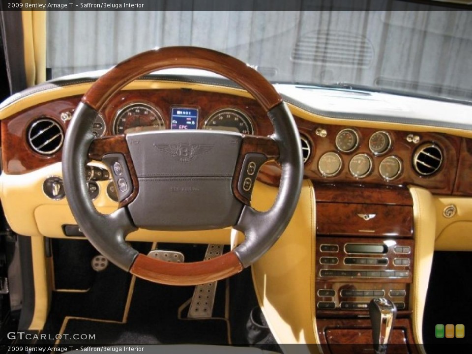 Saffron/Beluga Interior Dashboard for the 2009 Bentley Arnage T #39062083