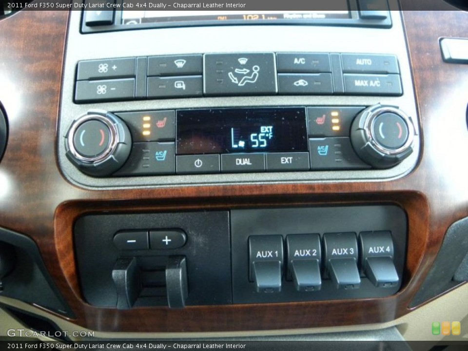 Chaparral Leather Interior Controls for the 2011 Ford F350 Super Duty Lariat Crew Cab 4x4 Dually #39062279