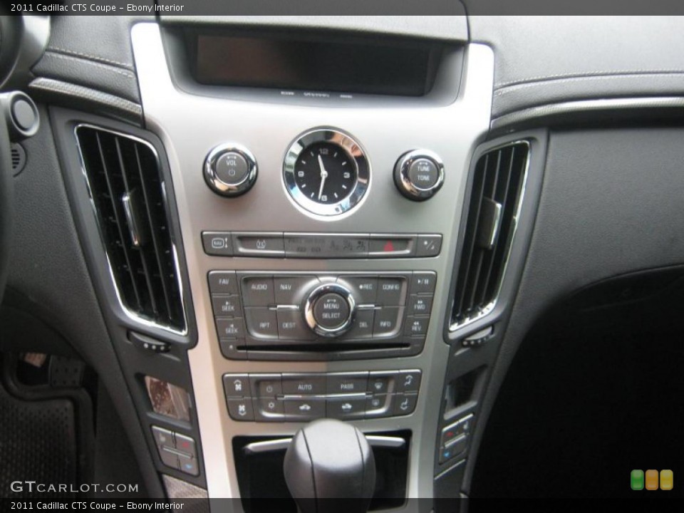 Ebony Interior Controls for the 2011 Cadillac CTS Coupe #39062283