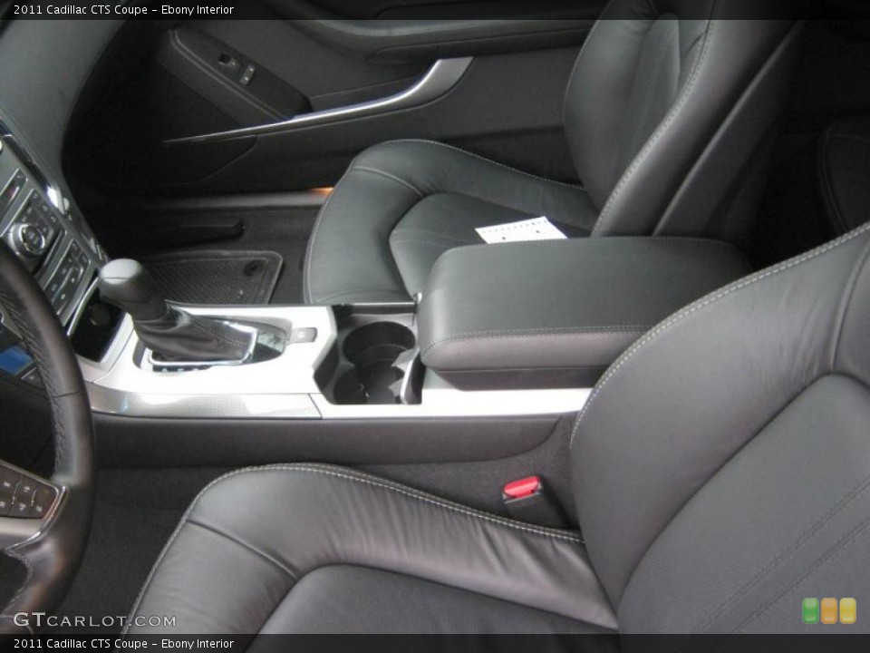 Ebony Interior Photo for the 2011 Cadillac CTS Coupe #39062339