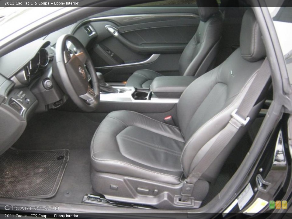 Ebony Interior Photo for the 2011 Cadillac CTS Coupe #39062351