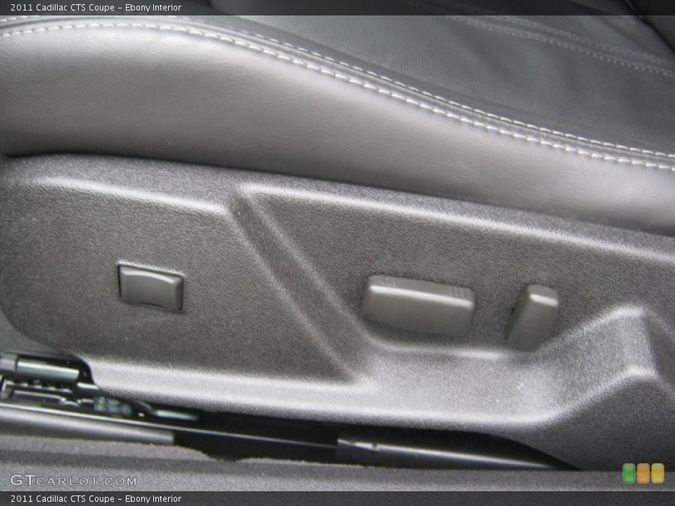 Ebony Interior Controls for the 2011 Cadillac CTS Coupe #39062367