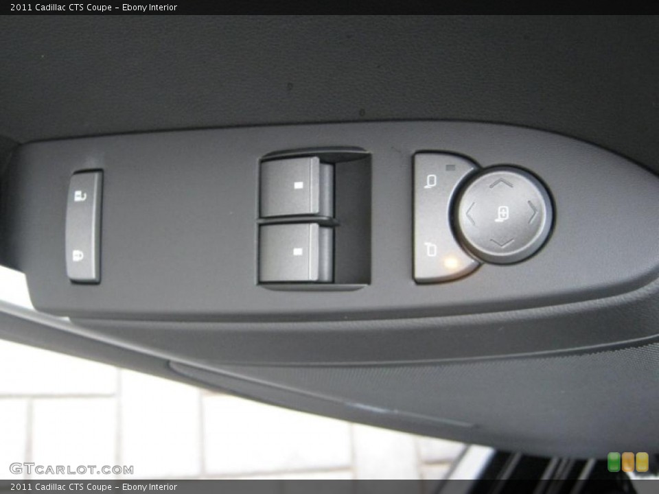 Ebony Interior Controls for the 2011 Cadillac CTS Coupe #39062423