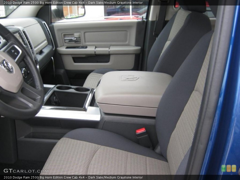 Dark Slate/Medium Graystone Interior Photo for the 2010 Dodge Ram 2500 Big Horn Edition Crew Cab 4x4 #39062735