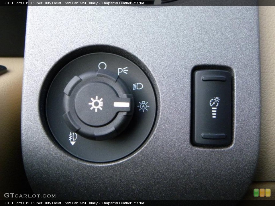 Chaparral Leather Interior Controls for the 2011 Ford F350 Super Duty Lariat Crew Cab 4x4 Dually #39062847