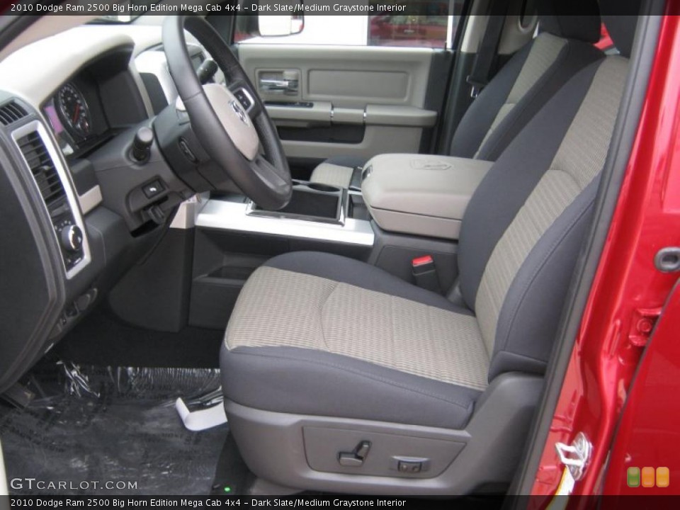 Dark Slate/Medium Graystone Interior Photo for the 2010 Dodge Ram 2500 Big Horn Edition Mega Cab 4x4 #39063187