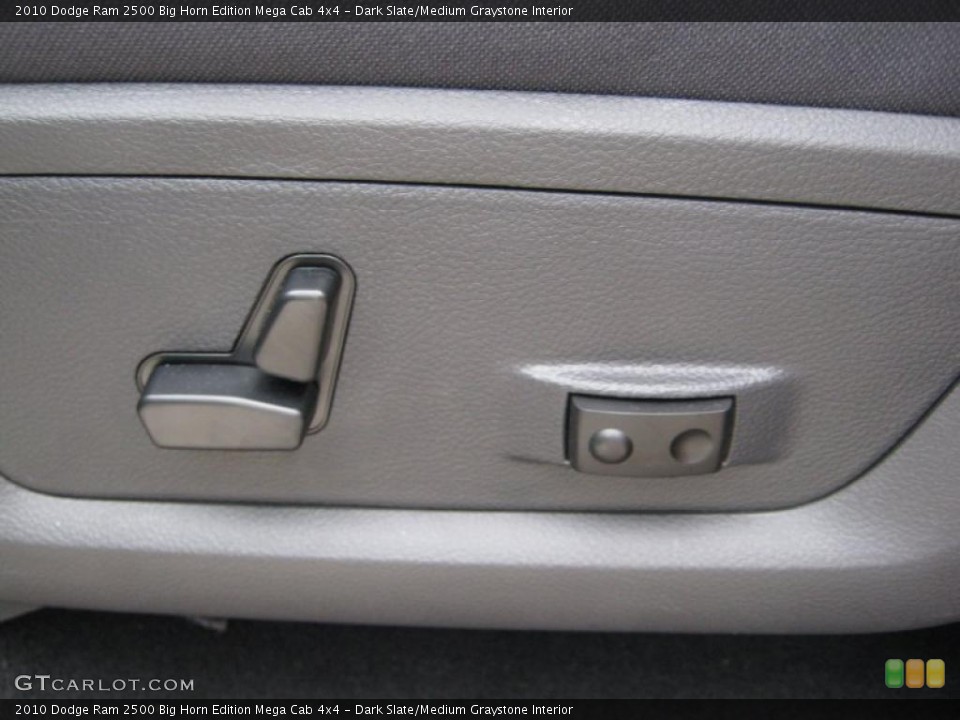 Dark Slate/Medium Graystone Interior Controls for the 2010 Dodge Ram 2500 Big Horn Edition Mega Cab 4x4 #39063203