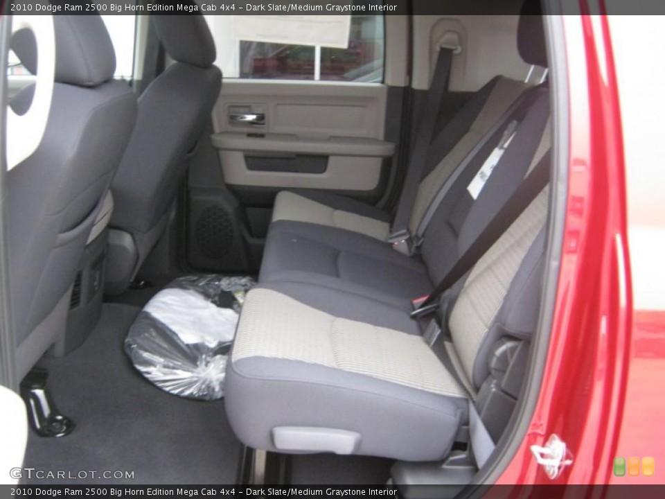 Dark Slate/Medium Graystone Interior Photo for the 2010 Dodge Ram 2500 Big Horn Edition Mega Cab 4x4 #39063219