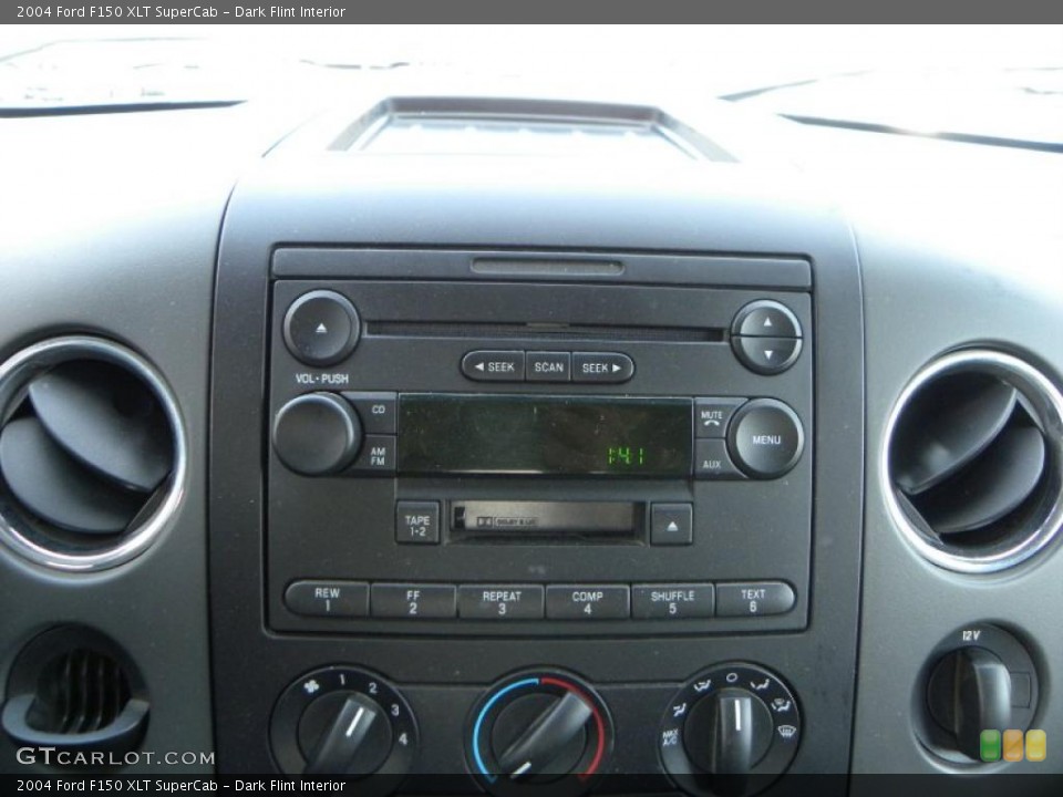 Dark Flint Interior Controls for the 2004 Ford F150 XLT SuperCab #39063235
