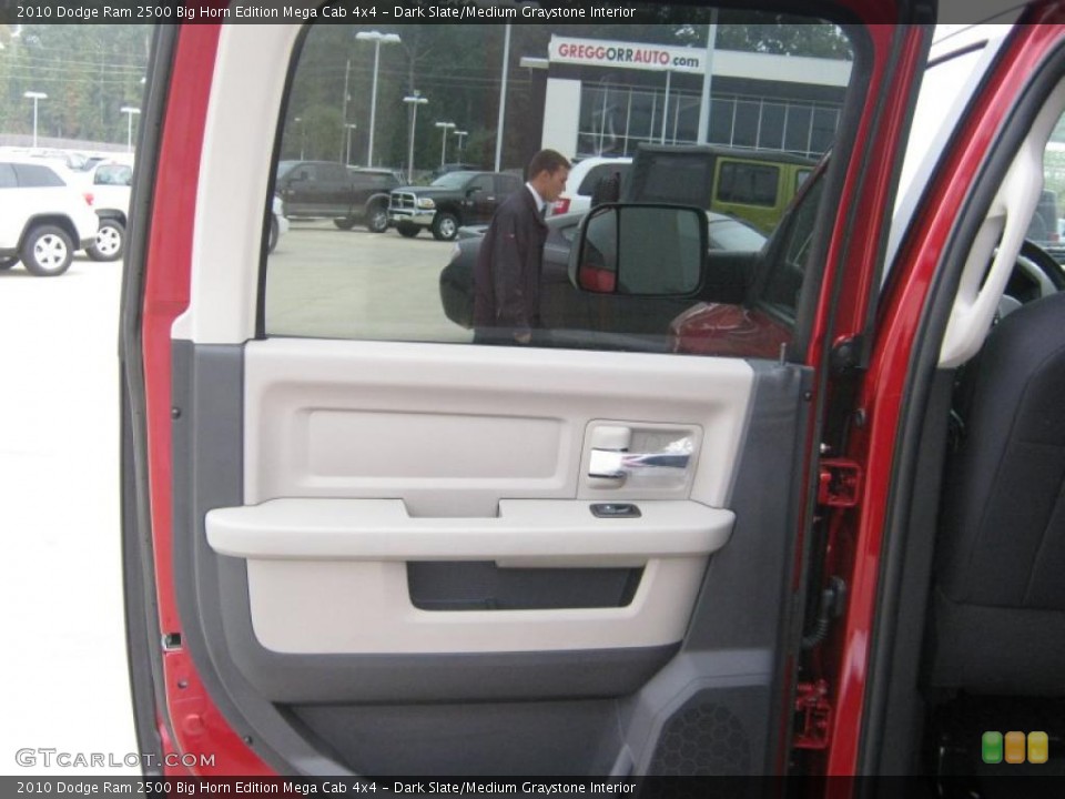 Dark Slate/Medium Graystone Interior Door Panel for the 2010 Dodge Ram 2500 Big Horn Edition Mega Cab 4x4 #39063267