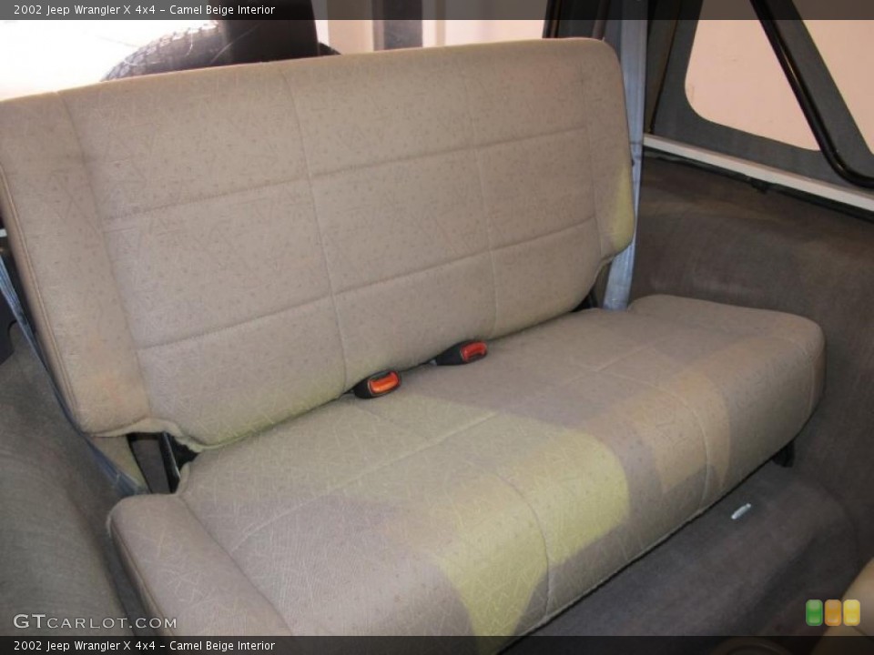 Camel Beige Interior Photo for the 2002 Jeep Wrangler X 4x4 #39064635