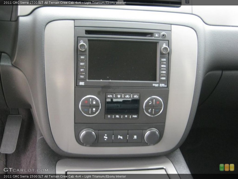 Light Titanium/Ebony Interior Controls for the 2011 GMC Sierra 1500 SLT All Terrain Crew Cab 4x4 #39064671