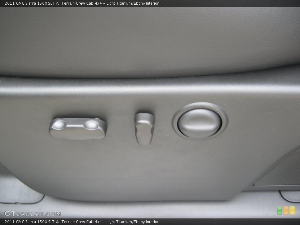 Light Titanium/Ebony Interior Controls for the 2011 GMC Sierra 1500 SLT All Terrain Crew Cab 4x4 #39064791