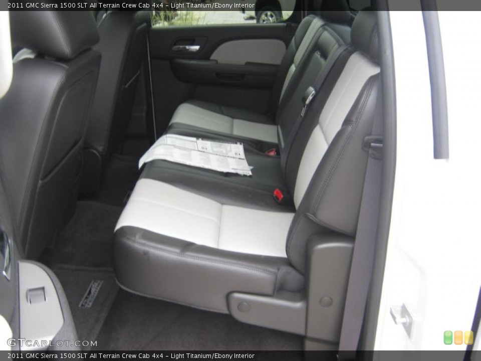 Light Titanium/Ebony Interior Photo for the 2011 GMC Sierra 1500 SLT All Terrain Crew Cab 4x4 #39064807